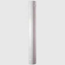 Tubo smaltato D.10 25cm Bianco